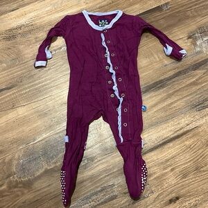 Kickee Pants Footie Pajamas 0-3 months